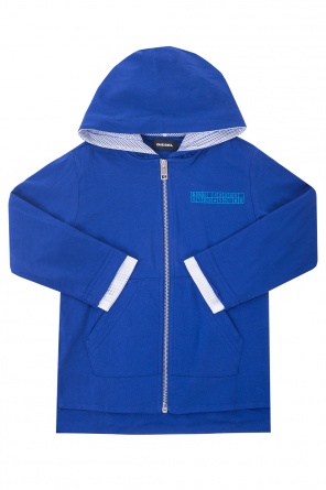 Mesh-trimmed sweatshirt, zdjęcie 1 Mesh-trimmed sweatshirt od Diesel